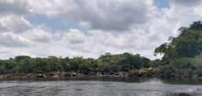 Barco é atingido por lancha no rio Teles Pires em Sinop