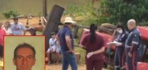 Irmão do governador Mauro Mendes morre em acidente rural