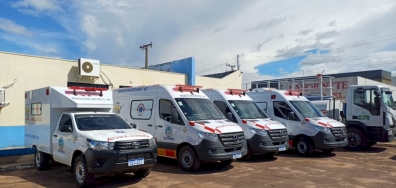 Peixoto de Azevedo Prefeito Paulistinha moderniza frota da Saúde com entrega de novas unidades móveis e UTI avançada