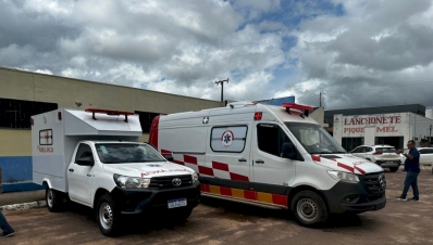 Prefeitura de Peixoto recebeu novas ambulâncias para suporte na Saúde