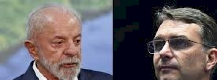 Genial/Quaest: Flávio Bolsonaro aparece à frente de Lula numericamente no 2° turno pela 1ª vez