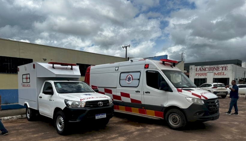 Ambulâncias novas para Saúde em Peixoto